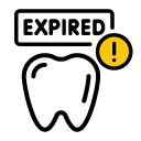 expired tooth